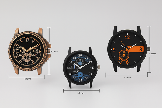 ⌚ Stylish Glamour Brown Leather Analog Watch Combo Set for Men 🎁