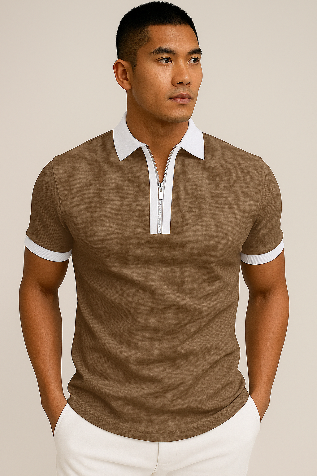 🖤 Stylish Black Polo T-Shirt for Men | Half Sleeves | Classic Cotton Fit 🖤