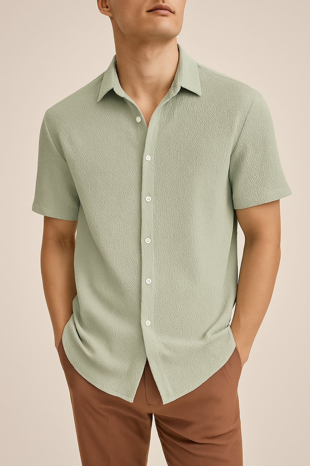 💥 Imported Popcorn Shirt | Stylish Short Sleeve for Men & Women ✨