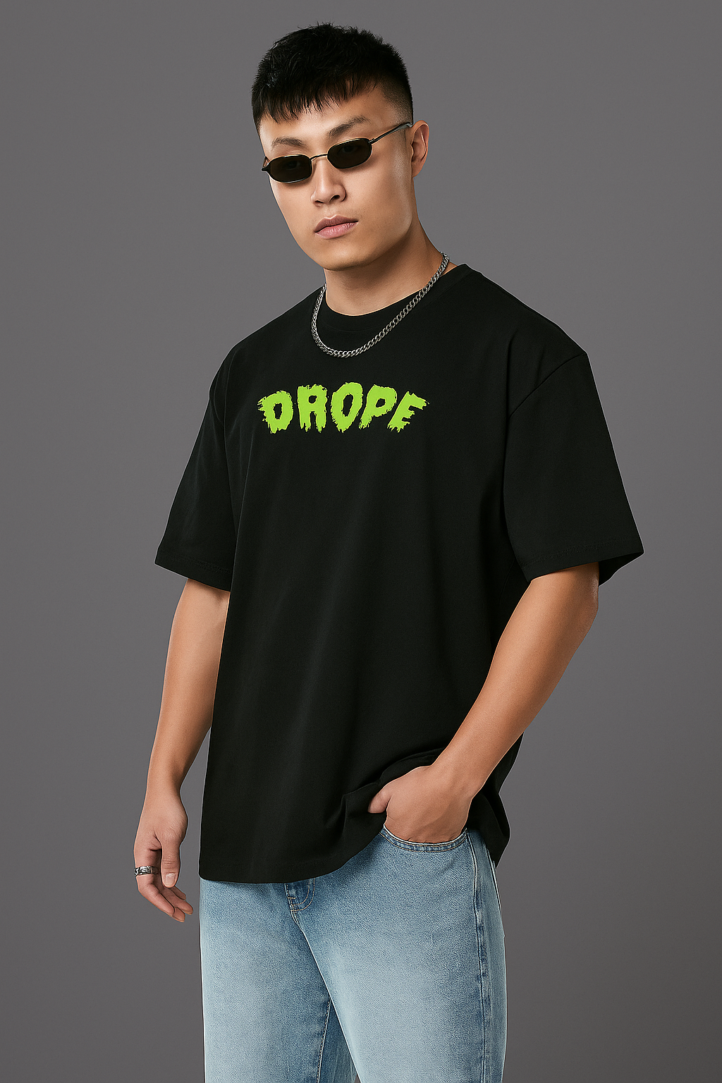 🔥 Oversized Baggy T‑Shirt for Men 👕 | Street Style | Cotton Blend | Trendy & Comfy 😍
