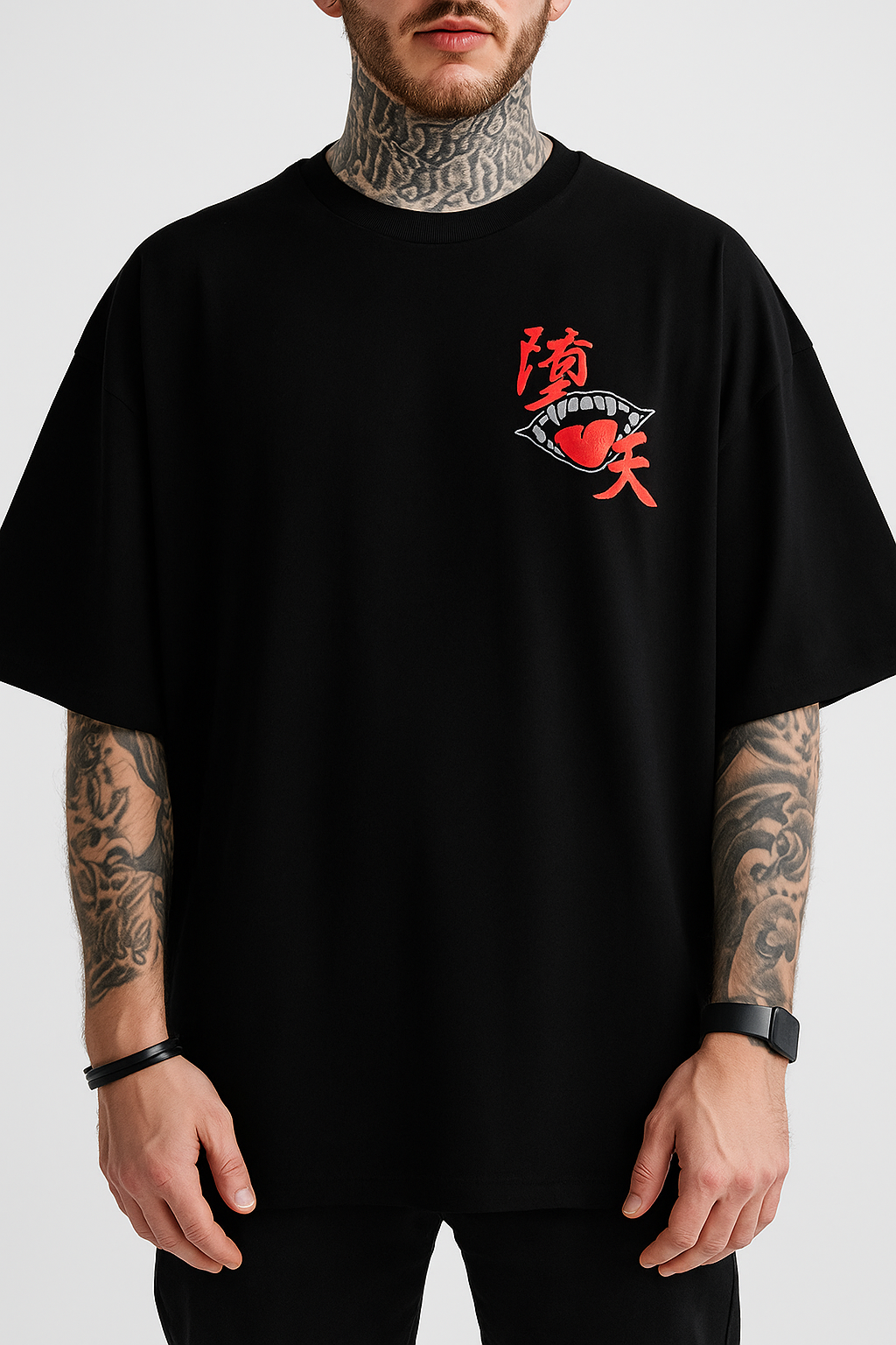 🖤 GARMIN Oversize Cotton Tee – Bold, Breathable, & Budget‑Friendly! 👕🔥