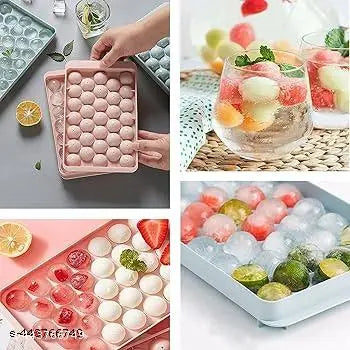 🧊 33-Cavity Multi-Use Ice Cube Tray | Jelly, Chocolate, Lollipop Mould 🧊