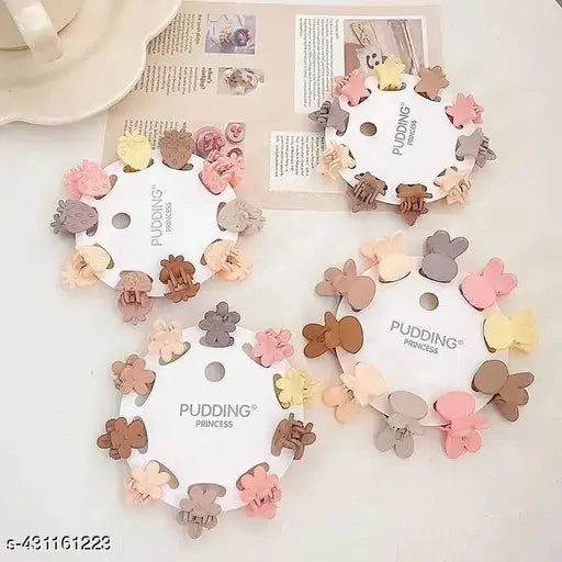 Trendy (30 Pieces) Mini Claw Clips Plastic Hair Small Braids Clutchers Hair Accessories for Baby Girls Unique and gorgeous appearance Girl's Mini Hair Claw Clips Plastic Claws Hair Pins Clamps For Girl Teens Kids & Women Hair ... Multicolor color Hair