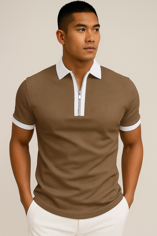 🖤 Stylish Black Polo T-Shirt for Men | Half Sleeves | Classic Cotton Fit 🖤