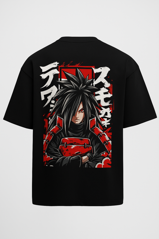🔥 Madara Uchiha “Wake Up to Reality” T‑Shirt 👕 | Naruto Anime Cotton Tee | ¾ Sleeve | Unisex Fit