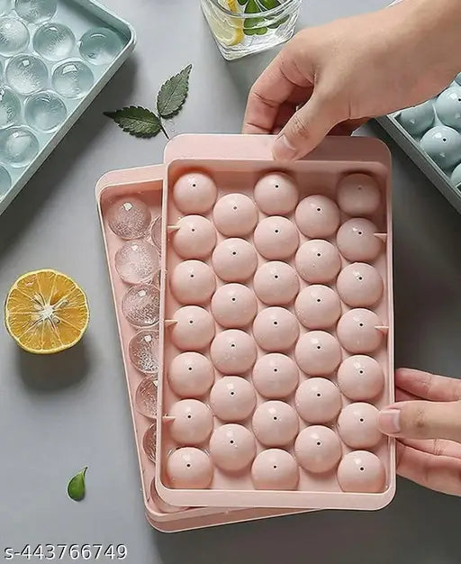 🧊 33-Cavity Multi-Use Ice Cube Tray | Jelly, Chocolate, Lollipop Mould 🧊