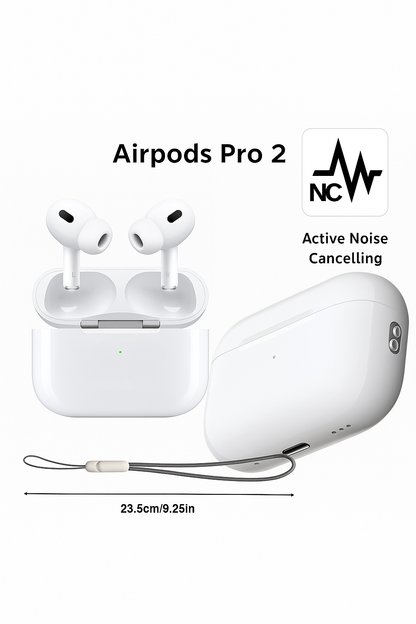 🎧 SoundScape™ ANC 2.0 – Bluetooth Earbuds + Charging Case 🔋 | Spatial Audio, Active Noise Cancelling